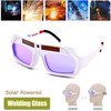 Automatic Dimming Anti-Ultraviolet Anti-Strong Photoelectric Welding Glasses(White)