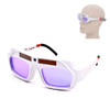 Automatic Dimming Anti-Ultraviolet Anti-Strong Photoelectric Welding Glasses(White)