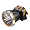 LED Night Fishing Charge Head Light Outdoor Camping Fishing Miner Light Searchlight Head-Mounted Flashlight With Charge Display, Colour: 40 Lamp Beads White Light