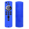 Non-slip Texture Washable Silicone Remote Control Cover for Amazon Fire TV Remote Controller (Blue)