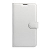 For BlackBerry DTEK60 Litchi Texture Horizontal Flip Leather Case with Magnetic Buckle & Holder & Card Slots & Wallet(White)