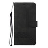 For Huawei P40 Pro Cubic Skin Feel Flip Leather Phone Case(Black)