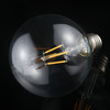 G95 E27 4W 4 LEDs 450 LM 3000K Retro Dimming LED Filament Light Bulb Energy Saving Light, AC 220V(Warm White)