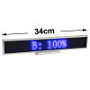 Programmable LED Moving Scrolling Message Display Sign Indoor Board, Display Resolution: 128 x 16 Pixels, Length: 41cm