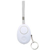 120dB Key Anti-lost Alarm Anti-wolf Alarm with LED Light(White)