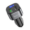 hoco E67 Fighter QC3.0 Car Bluetooth  FM Transmitter(Black)