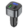 hoco E67 Fighter QC3.0 Car Bluetooth  FM Transmitter(Black)