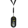 HK-313 Mini Single Function 3D Electronic Pedometer with Lanyard(Black)