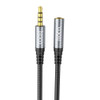 hoco UPA20 3.5mm Male to Female Audio Extension Cable, Length:1m(Tarnish)