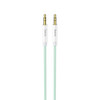 hoco UPA19 DC 3.5mm to 3.5mm AUX Audio Cable, Length:1m(Green)