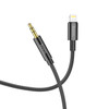 hoco UPA19 8 Pin Digital Audio Conversion Cable, Length: 1m(Black)