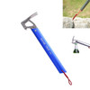 SHINE A260 TRIP Outdoor Climbing Hammer Aluminum Camping Tent Canopy Nail Hammer Multifunctional Survival Hammer(Blue)