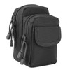 Small Pocket Gadget Belt Waist Bag Phone Bag Holster(Black )