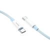 hoco X68 100W Type-C / USB-C to Type-C / USB-C Fast Charging Data Cable, Length:2m(Blue)