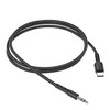 hoco UPA17 Type-C / USB-C Digital Audio Conversion Cable, Length: 1m(Black)