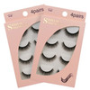 2 Sets SHIDISHANGPIN 3D Mink False Eyelashes Naturally Thick Eyelashes(G100)