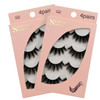 2 Sets SHIDISHANGPIN 3D Mink False Eyelashes Naturally Thick Eyelashes(G106)