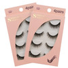 2 Sets SHIDISHANGPIN 3D Mink False Eyelashes Naturally Thick Eyelashes(G104)
