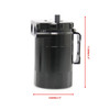 Car Oil Catch Can Oil Tank Breather Tank with Tube and Bracket for Ford