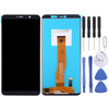 LCD Screen and Digitizer Full Assembly for Wiko Y80(Black)