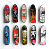 10 PCS Mini Finger Skateboard Creative Fingertip Sports Toys, Random Style Delivery