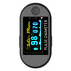 M390 OLED Colorful Screen Finger Clip-Based Blood Oxygen Monitor(Black)