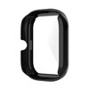 For Amazfit GTS 2 mini PC + Tempered Glass Watch Protective Case(Black)