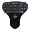 N5901 2.4GHz Mini Wireless Keyboard & Mouse Combo & USB Mini Receiver, Size: 125 x 135 x 27mm(Black)