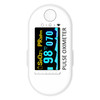 M390 OLED Colorful Screen Finger Clip-Based Blood Oxygen Monitor(White)