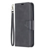 Retro Lambskin Texture Pure Color Horizontal Flip PU Leather Case with Holder & Card Slots & Wallet & Lanyard for Nokia 3.2(Black)