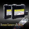 55W 9005/H10/HB3 6000K HID Xenon Conversion Kit with High Intensity Discharge Alloy Slim Ballast, White