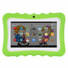 768 Kids Education Tablet PC, 7.0 inch, 1GB+8GB, Android 4.4 Allwinner A33 Quad Core Cortex A7, Support WiFi / TF Card / G-sensor, with Holder Silicone Case(Green)
