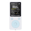 Portable MP4 Lossless Sound Music Player FM Recorder Walkman Player Mini Support Music, Radio, Recording, MP3, No Memory(White)