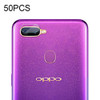50 PCS Soft Fiber Back Camera Lens Film for OPPO F9