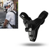 Helmet Belt Mount for GoPro HERO8 Black /7 /6 /5 /5 Session /4 Session /4 /3+ /3 /2 /1, Xiaoyi and Other Action Cameras (Black)