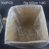 100 PCS 1.6C Dust-proof Moisture-proof Plastic PE Packaging Bag, Size: 70cm x 120cm