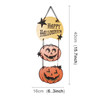Halloween Hanging Pumpkin Pendant Party Ornament Decorative Cardboard, Size: 40*16cm