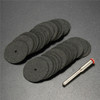 50 PCS 24mm Resin Cut-off Wheel Cutting Disc Kit for Dremel + 1pc Mandrel