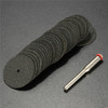 50 PCS 24mm Resin Cut-off Wheel Cutting Disc Kit for Dremel + 1pc Mandrel