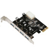 4 Port USB 3.0 Pci Express Expansion Card Pci-E Adapter