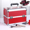Professional Makeup Box Beauty Salon Manicure Toolbox, Color:Red