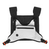 Multifunctional Outdoor Sports and Leisure Chest Bag Fitness Vest Bag(White)