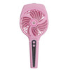 Portable Mini USB Charging Water Spray Foldable Handheld Small Fan(Pink)