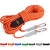 Outdoor Rock Climbing Hiking Accessories High Strength Auxiliary Cord Safety Rope, Diameter: 8mm, Length: 20m, Random Color