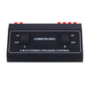 B811 Passive Speaker Switch 2 Channel Stereo Speaker Switch Distributor, 1 Input and 2 Output(Black)