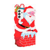 For Huawei P40 Pro Christmas Series TPU Shockproof Case with Neck Lanyard(Santa Claus)