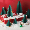 Christmas Theme Shooting Props 12 in 1 Pine Tree Paper Cutting Cosmetics Background Photo Photography Props