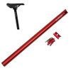 Litepro 412 Folding Bicycle Seatpost 33.9mm LP Plum Blossom Seat Tube, Colour: Red