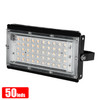 Waterproof LED Flood Light Outdoor Garden Light Construction Site Lighting Project Light, Specs: 50W 50 Beads (Warm White)