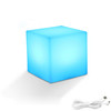 3W Alexa Voice Control Smart Light WIFI Mobile Phone APP Atmosphere Night Light, Specification: 10x10cm (Cube)